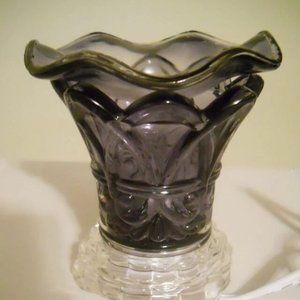 NWT! Midnight Black Fragrance Oil Wax Salt Warming Lamp